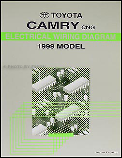 1999 Toyota Camry Cng Wiring Diagram Manual Original