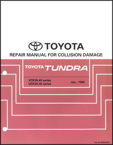 2000 Toyota Tundra Wiring Diagram Manual Original