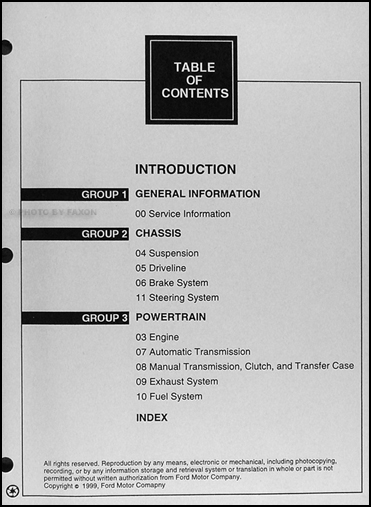 2000 Lincoln Continental Repair Shop Manual Original 2 Volume Set