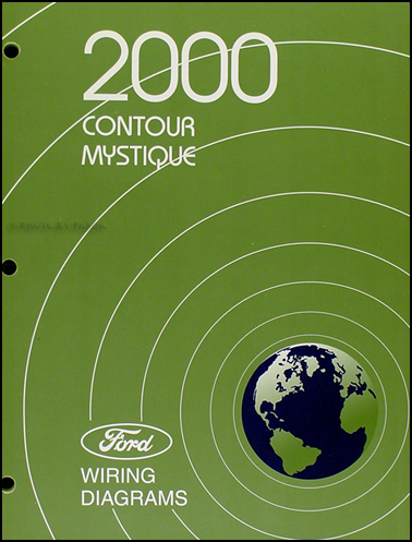 2000 Ford Contour & Mercury Mystique Original Wiring Diagrams