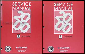 2003 Pontiac Bonneville Service Repair Manual Set