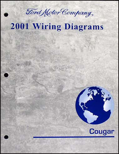 2001 Mercury Cougar Wiring Diagram Manual Original