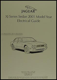 2001 Jaguar XJ8 and XJR Electrical Guide Wiring Diagram