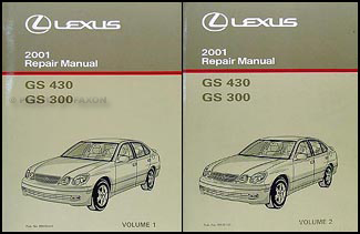 2001 Lexus GS 300 & GS 430 Wiring Diagram Manual