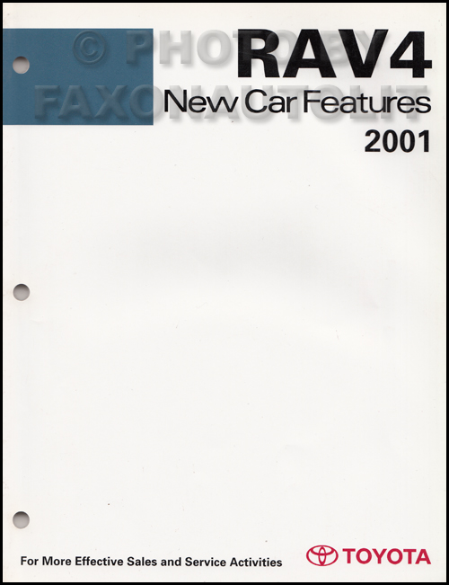 2001 Toyota Rav4 Electric Vehicle Wiring Diagram Manual