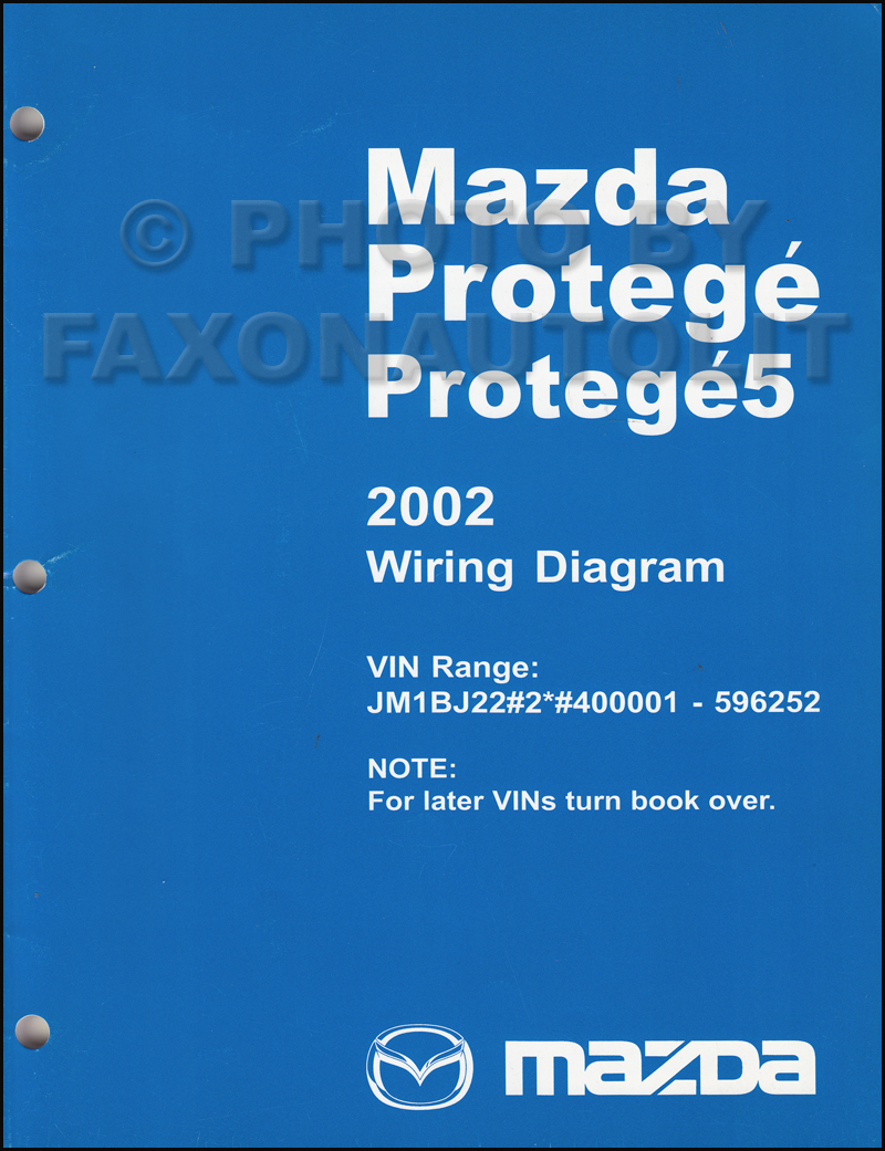 2003 Mazda Protege And Protege 5 Repair Shop Manual Original