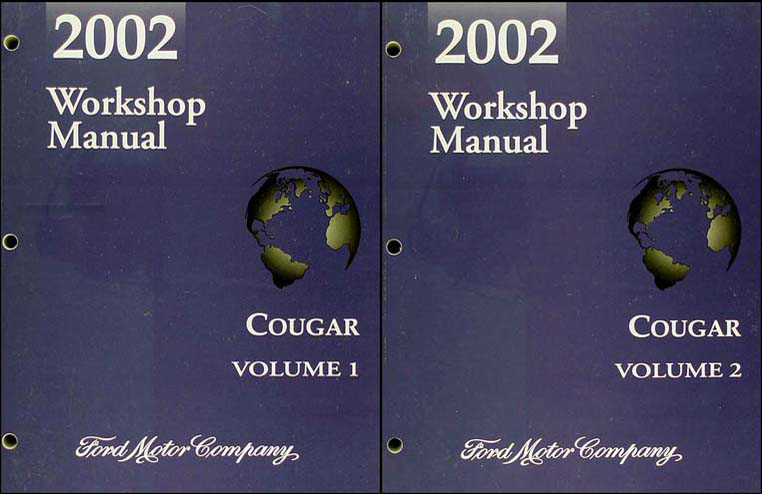 2002 Mercury Cougar Wiring Diagram Manual Original