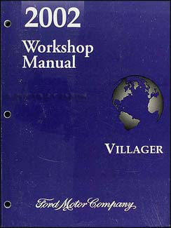 2002 Mercury Villager Wiring Diagram Manual Original