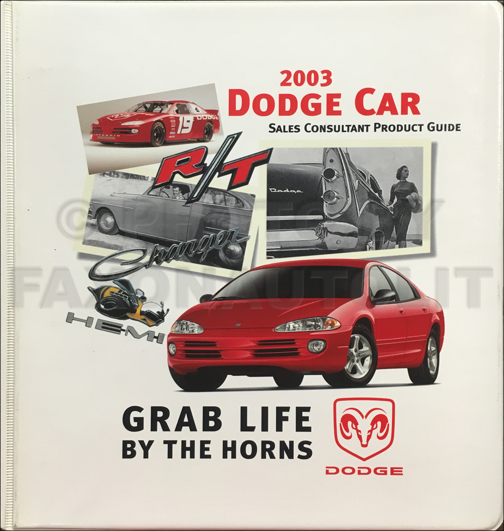 2003 Dodge Car Color and Upholstery Dealer Album and Data Book Original $129.00. More Info · 2003 Chrysler Sebring Convertible Owner's Manual Package