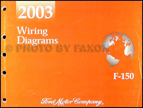 2003 ford f150 wiring diagram manual original