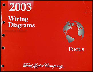 2003 Ford Focus Wiring Diagram Manual Original