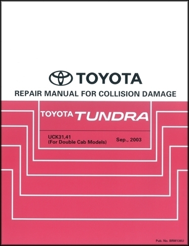 2005 Toyota Tundra Wiring Diagram Manual Original