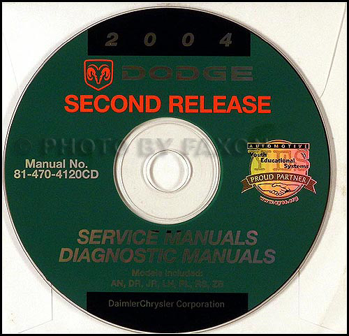 2004 Dodge Viper Repair Shop Manual Original