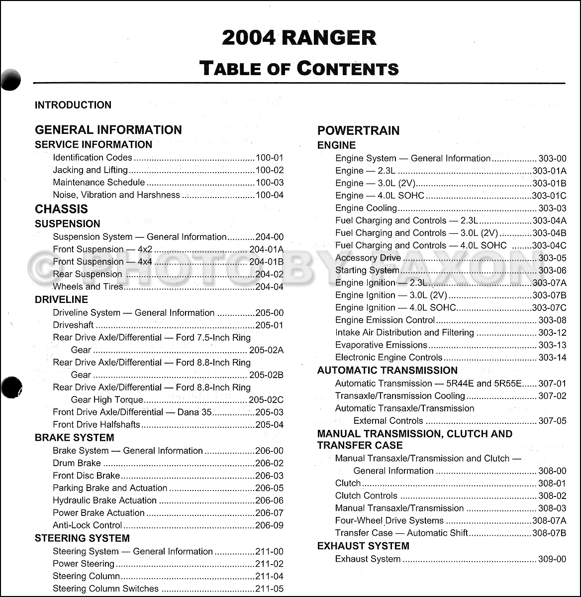 1994 ford ranger repair manual pdf free download