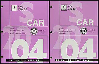 2004 pontiac vibe all wheel drive