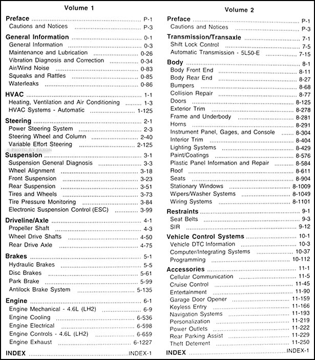 2004 Cadillac XLR Repair Shop Manual Original 2 Vol. Set