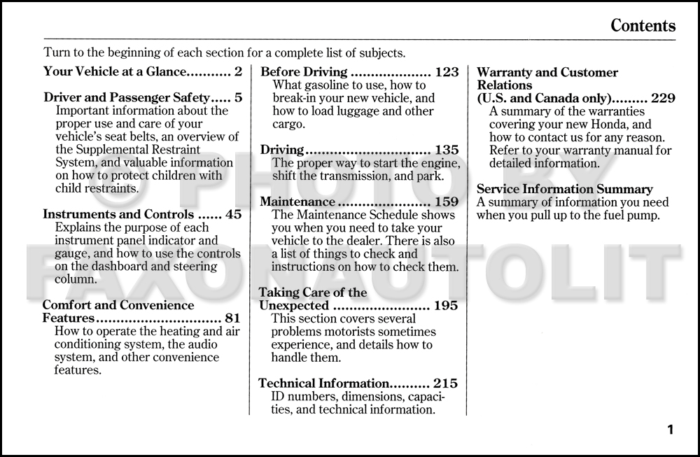 2004 Honda Pilot Owners Manual Pdf