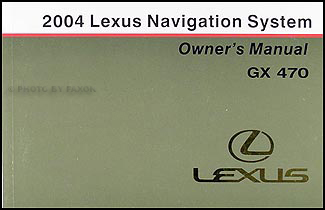 2004 Lexus GX 470 Wiring Diagram Manual Original