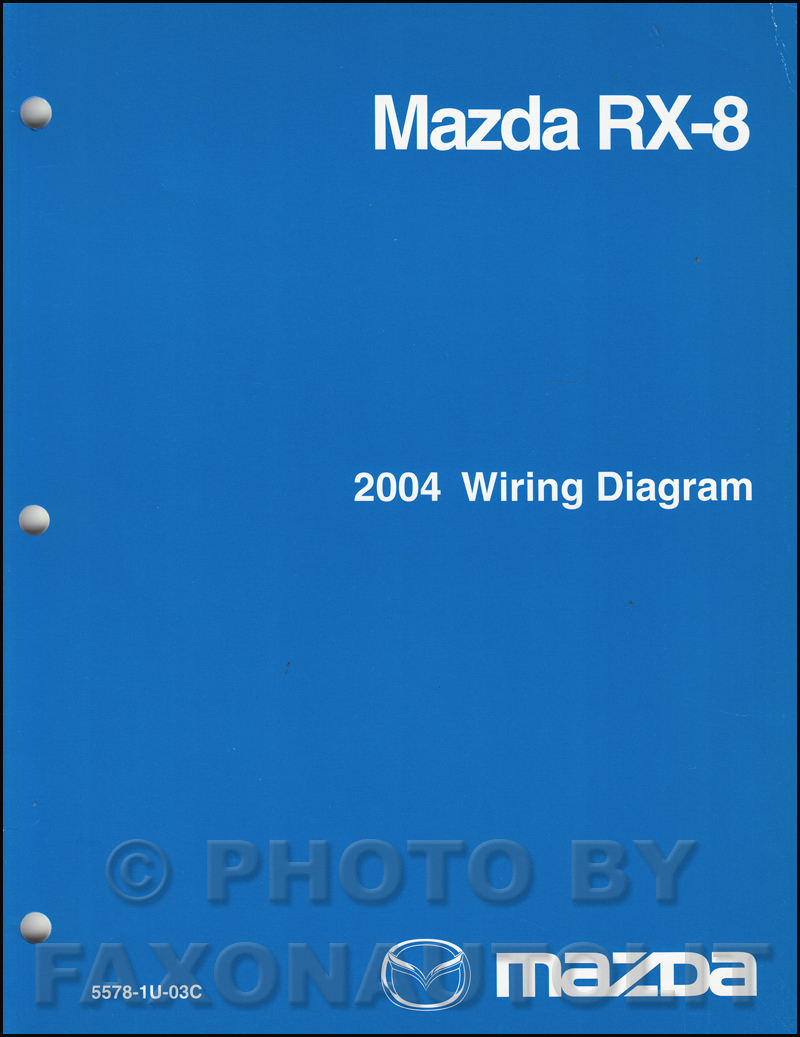 2004 Mazda RX-8 Repair Shop Manual Original