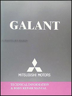 2004 Mitsubishi Galant Wiring Diagram Manual Original