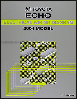 2004 Toyota Echo Wiring Diagram Manual Original