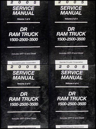 2005 Dodge Ram Truck Wiring Diagram Manual Original