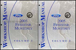 2005 Ford Freestar & Mercury Monterey Wiring Diagram ... 2005 mercury monterey engine diagram 