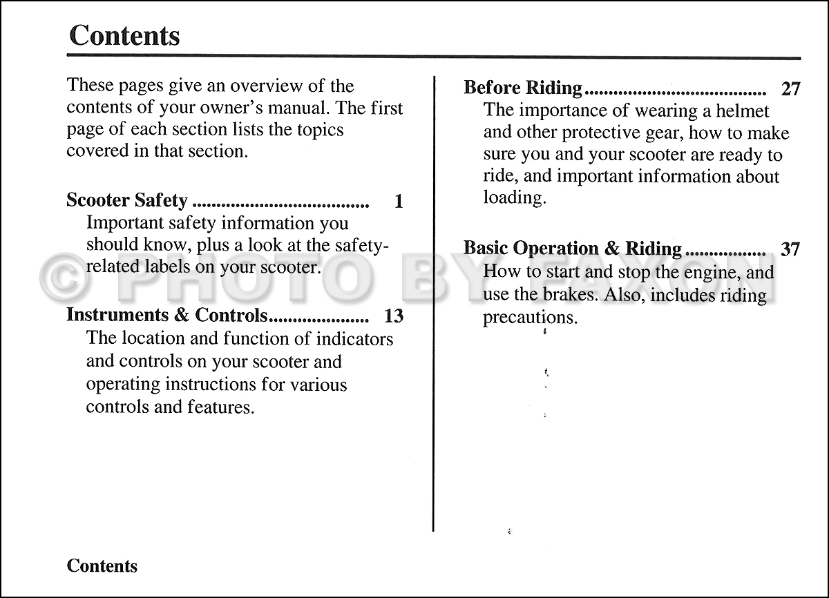 ... Array - 2005 honda elite 80 scooter owner u0027s manual original rh faxonautoliterature com