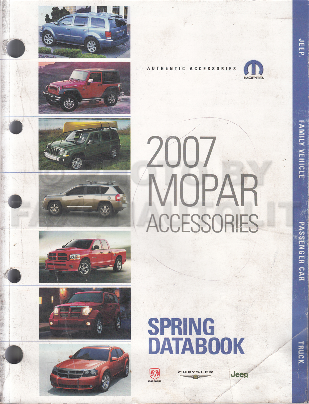 2007 Dodge Durango Chrysler Aspen Repair Shop Manual Original 4 Volume Set