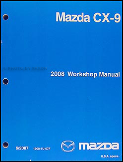 Mazda cx 9 owners manual