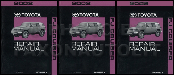 2008 Toyota Fj Cruiser Wiring Diagram Manual Original