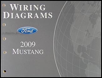 2009 Ford Mustang Wiring Diagram Manual Original