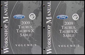 2003 ford taurus mercury sable wiring diagrams manual original