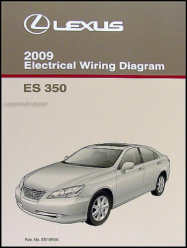 2009 Lexus ES 350 Wiring Diagram Manual Original