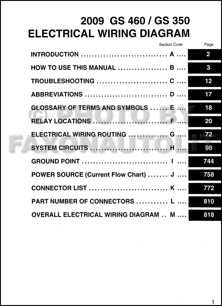 2009 lexus gs 350 and gs 460 wiring diagram manual original lexus is 250 amp wiring diagram lexus es350 wiring diagram wiring diagram