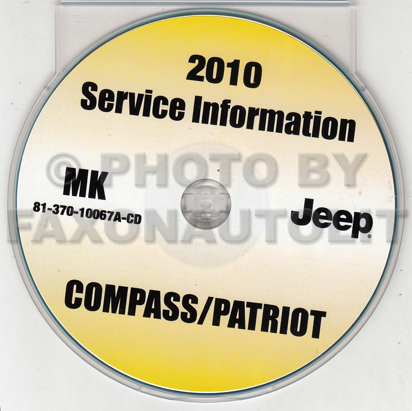 2010 Jeep Patriot Original Owner's Manual DVD Package