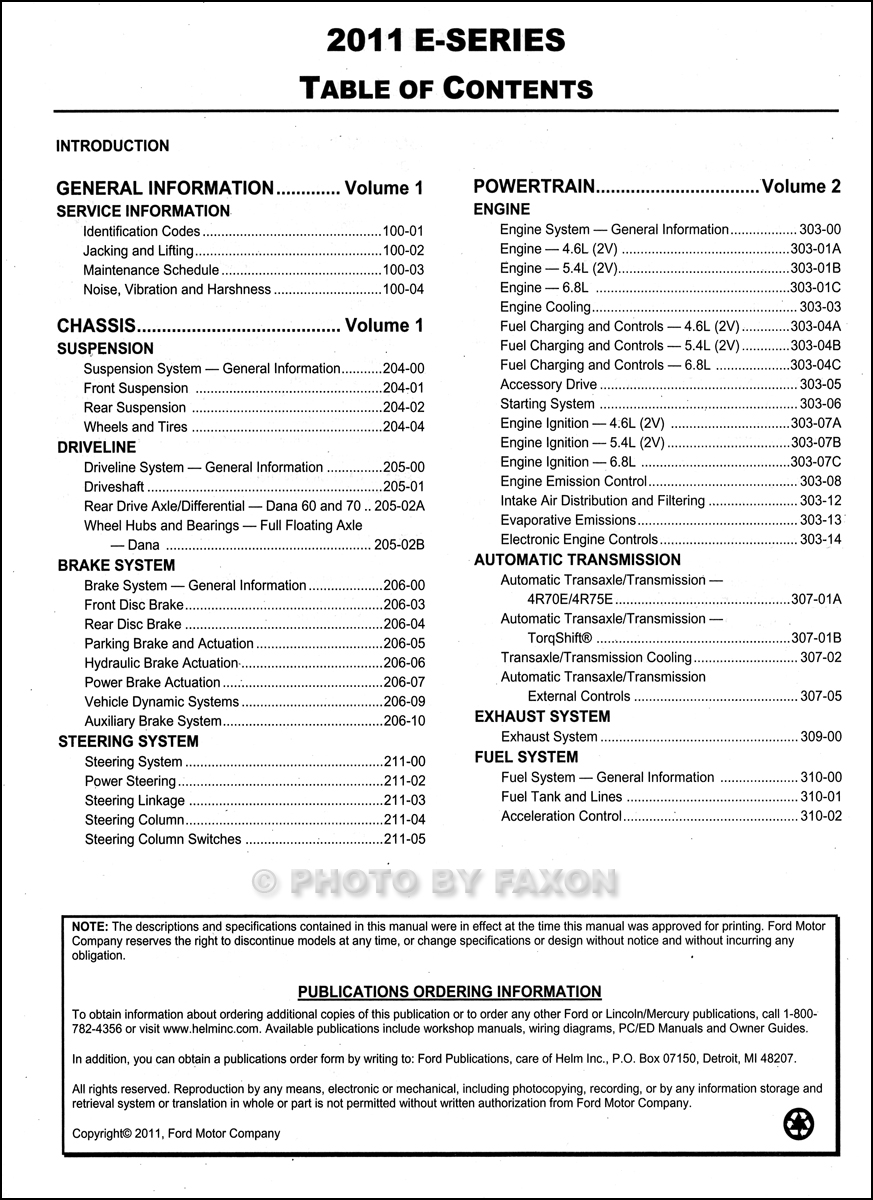 Table of Contents Page 1
