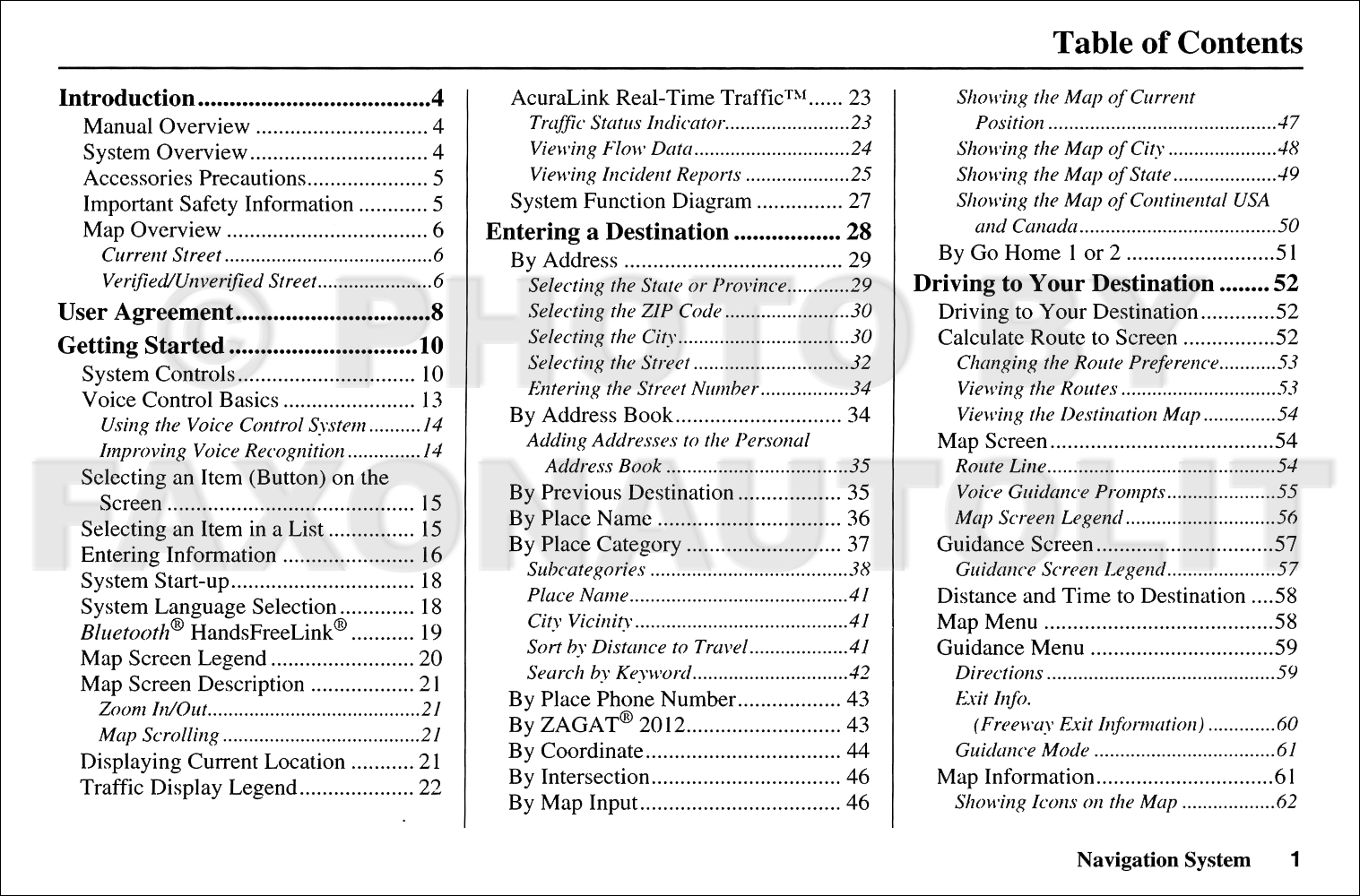 Acura Mdx Owners Manual