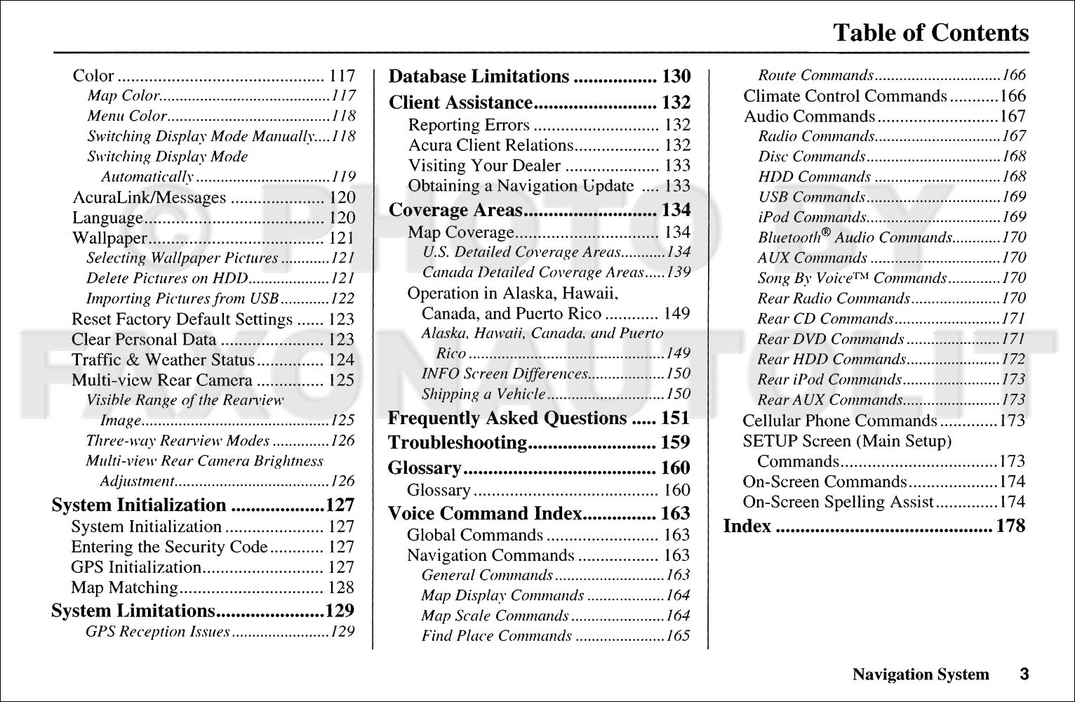 2013 Acura MDX Navigation System Owners Manual Original