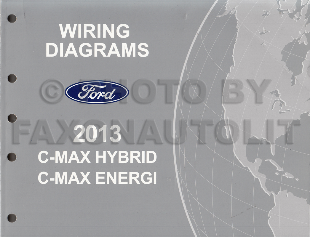 13 Ford C Max Wiring Diagram Manual Original