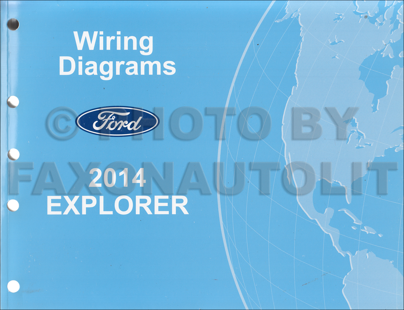 2014 Ford Explorer Wiring Diagram Manual Original