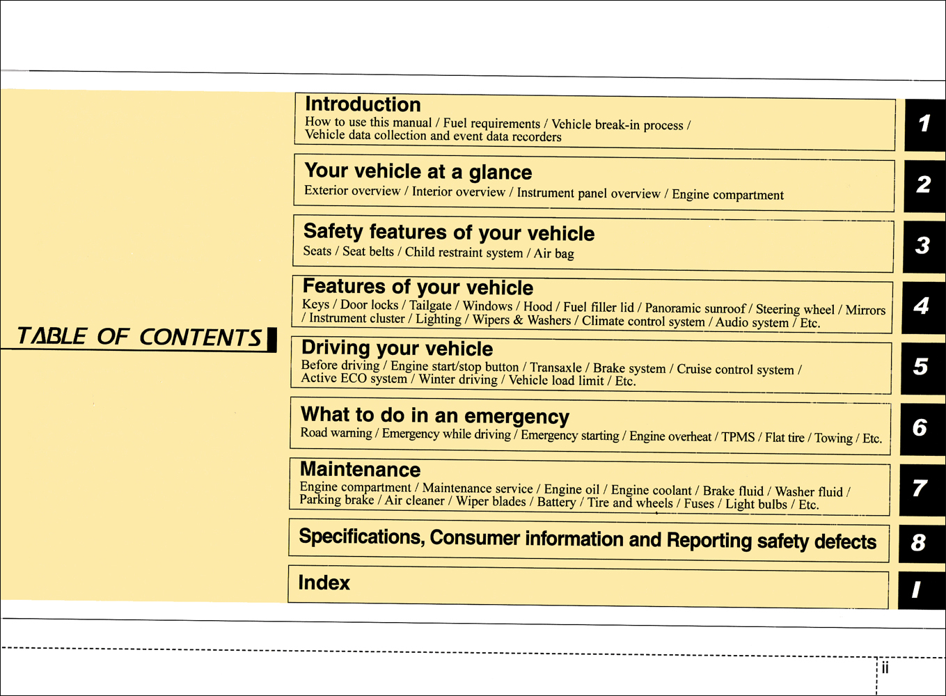 2014 Kia Forte Owner's Manual Original