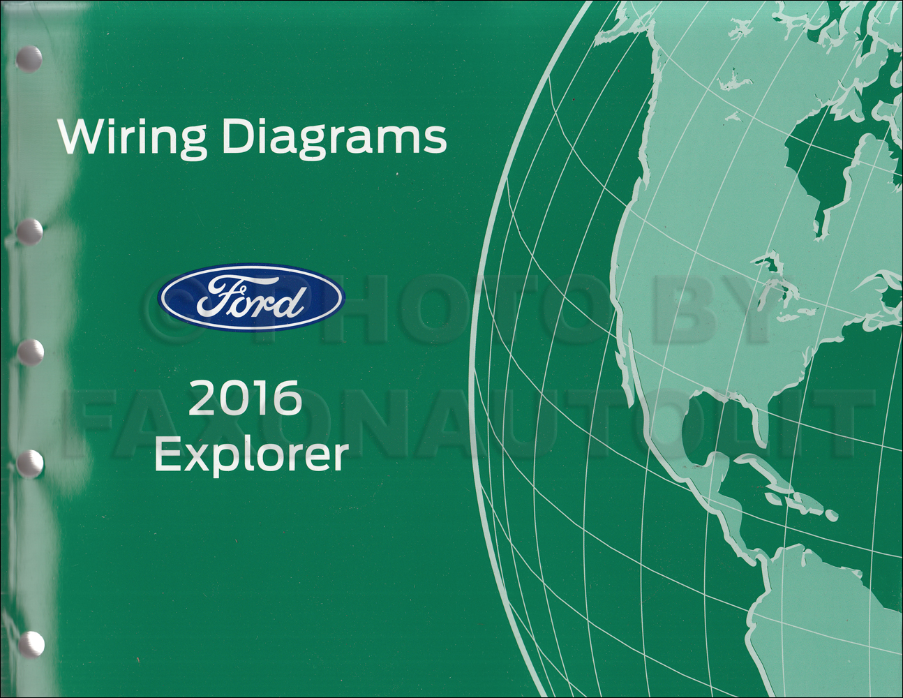 2016 Ford Explorer Wiring Diagram Manual Original