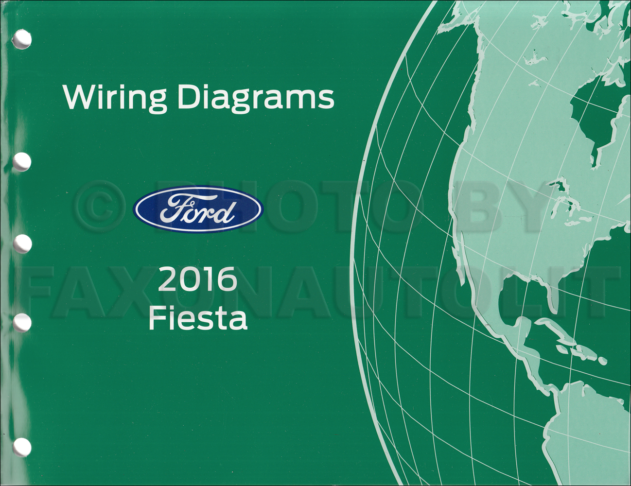 2016 Ford Fiesta Wiring Diagram Manual Original