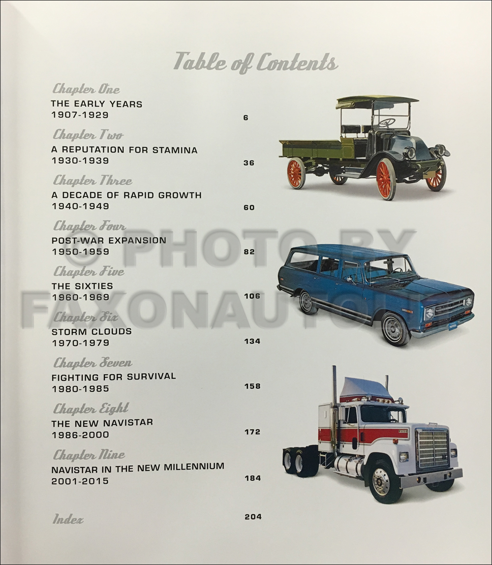 19072015 International Harvester Trucks The Complete History