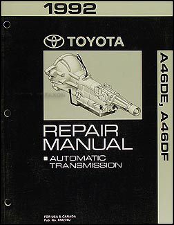 1992 Toyota Previa Wiring Diagram Manual Original